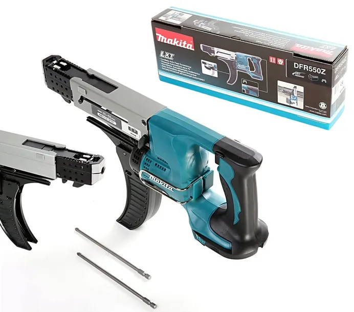 Makita DFR550Z Wkrętarka z Magazynkiem do Płyt GK Regipsów 25-55mm 18V BODY