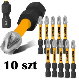 hammero-pz2-50mm-10szt-przemyslowe-bity-udarowe-ze-stali-hrc59-pro-twardosc