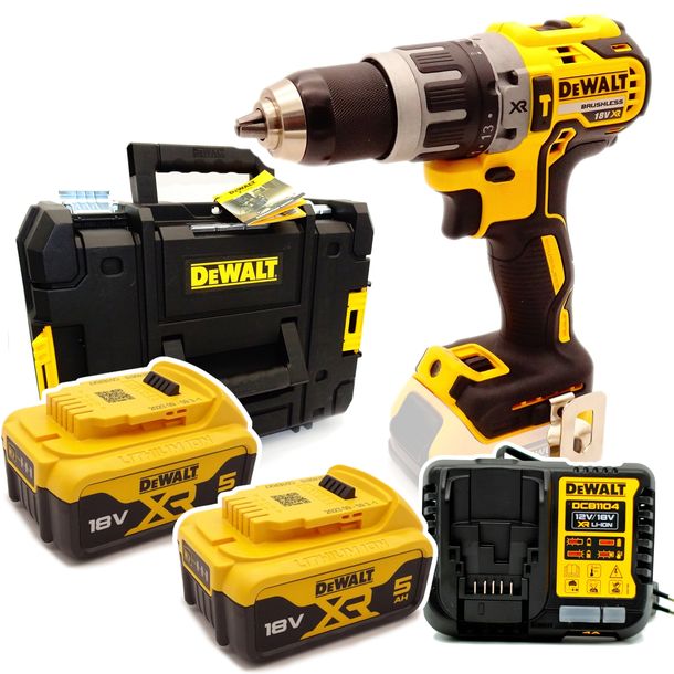 Wkrętarka Udarowa bezszczotkowa DeWalt DCD796P2 70Nm XR 2x5ah