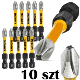 hammero-ph2-50mm-10szt-przemyslowe-bity-udarowe-ze-stali-hrc59-pro-twardosc