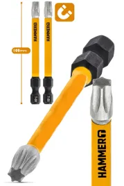 hammero-t30-torx-100mm-2-szt-przemyslowe-bity-udarowe-ze-stali-hrc59-pro