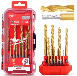 milwaukee-wiertla-udarowe-metal-hss-g-tin-red-hex-3-10-mm-10szt-4932493865