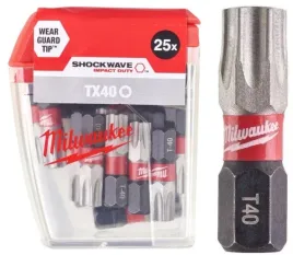 bity-udarowe-milwaukee-4932430889-tx40-25mm-krotkie-25-sztuk-w-paczce