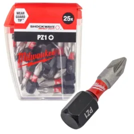 milwaukee-4932430861-bity-udarowe-shockwave-pz1-x-25-mm-zestaw-25-sztuk
