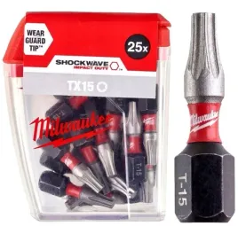 bity-udarowe-milwaukee-4932430873-tx15-25mm-krotkie-25-sztuk-w-paczce