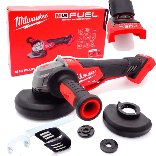 Milwaukee M18 FSAGV115XPDB-0 Szlifierka kątowa 125 mm 18V 1200W BODY