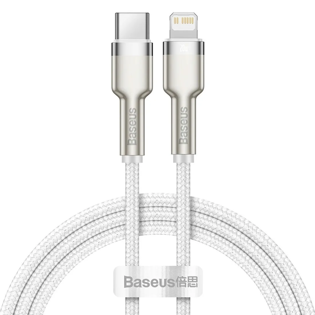 kabel-usb-c-do-lightning-baseus-cafule-pd-20w-1m-bialy