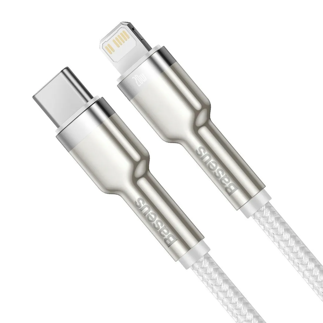 kabel-usb-c-do-lightning-baseus-cafule-pd-20w-2m-bialy