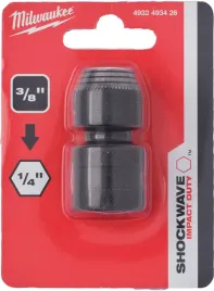 milwaukee-4932493426-adapter-udarowy-do-bitow-3-8-kwadrat-na-1-4-hex