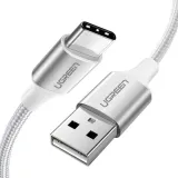 kabel-ugreen-us288-usb-do-usb-c-qc3-0-2m-bialy-konstrukcja-oplot
