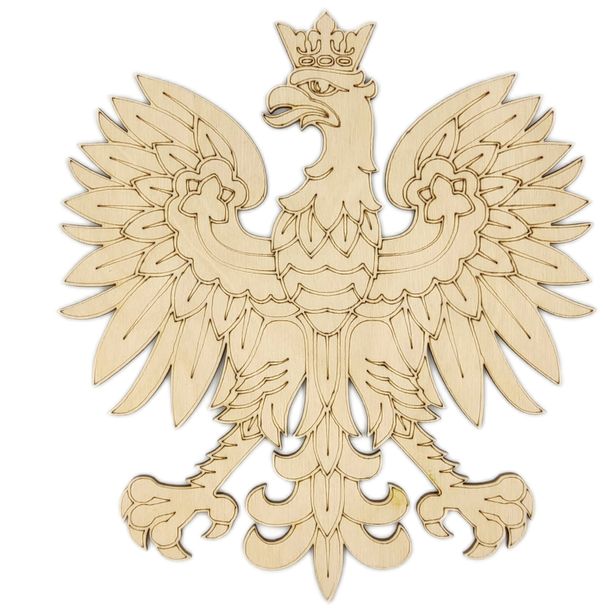 Orzeł Godło Polski sklejka dekor DECOUPAGE