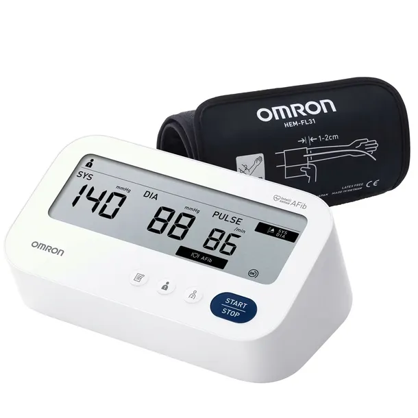 Ciśnieniomierz naramienny Omron M3 COMFORT AFIB Zestaw z etiu Duża pamieć
