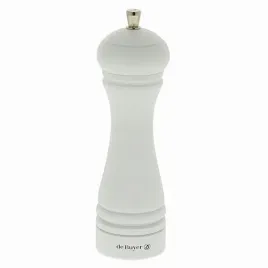 de-buyer-java-mlynek-do-pieprzu-18-cm-bialy-matowy
