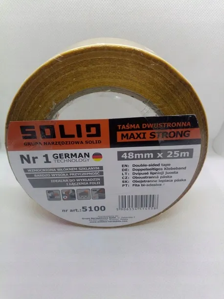 tasma-dwustronna-solid-48-mm-x-25-m-dlugosc-25-m