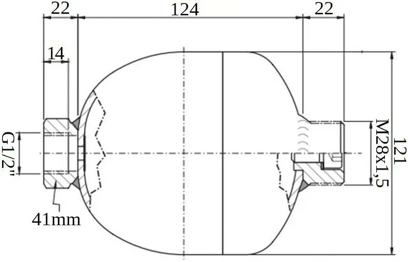 hydroakumulator-hydrauliczny-amortyzator-075l