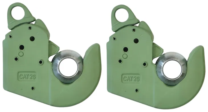2x HAK KOŃCÓWKA DO WSPAWANIA KAT 2 Z KULAMI. 56x28