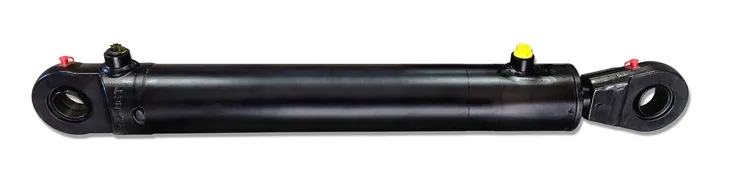 POLSKI SIŁOWNIK HYDRAULICZNY CJ2F 80x45 SKOK 500 L=840mm SKRAW-MET