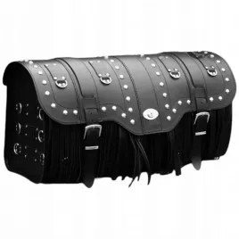 kufer-motocyklowy-prospeed-skorzany-czarny-66l-na-2-kaski-zamek-z-fredzlami