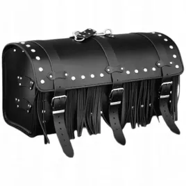 kufer-motocyklowy-prospeed-skorzany-czarny-41-litrow-2-kaski-z-fredzlami