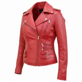 kurtka-skorzana-prospeed-ramoneska-damska-czerwona-lady-3xl