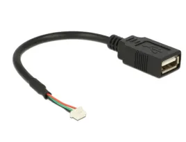 delock-84834-kabel-usb-usb-2-0-015-m-usb-a-czarny
