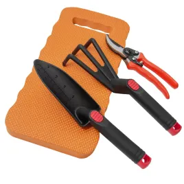 zestaw-malych-narzedzi-ogrodowych-4-elementy-lopatka-grabki-sekator-mata