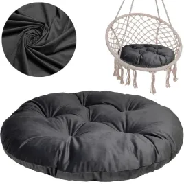 poduszka-na-hustawke-bocianie-gniazdo-welur-velvet-ciepla-60cm-grafit