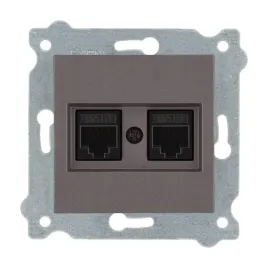 exen-gniazdo-komputerowe-podwojne-rj45-kat-6-mocha-254-15e