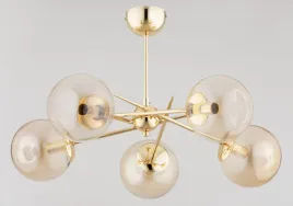 primery-gold-lampa-wiszaca-5xe14-zlota-63-cm