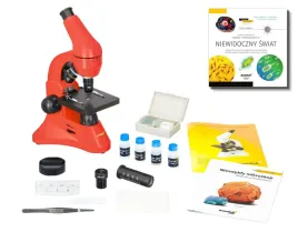prezent-mikroskop-dla-dzieci-optyczny-levenhuk-rainbow-50l-plus-orange