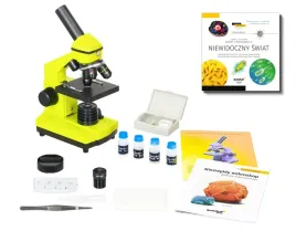prezent-mikroskop-dla-dzieci-szkolny-levenhuk-rainbow-2l-plus-lime