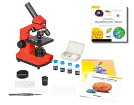 prezent-mikroskop-dla-dzieci-szkolny-levenhuk-rainbow-2l-plus-orange