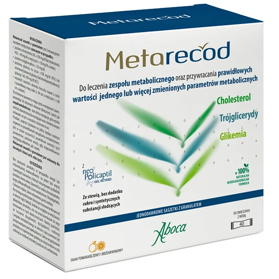 metarecod-aboca-40-saszetek