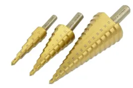 wiertla-stopniowe-tytan-stozkowe-wiertlo-3-sztuki