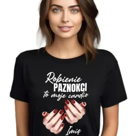 koszulka-damska-czarna-m-stylistka-paznokci-manicurzystka-twoje-imie-wzory