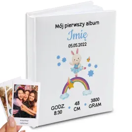 album-dla-dziecka-moj-pierwszy-album-bialy-z-kieszeniami-prezent-urodziny