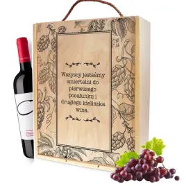 skrzynka-na-wino-3-butelki-jestesmy-smiertelni-do-kieliszka-wina-wzory