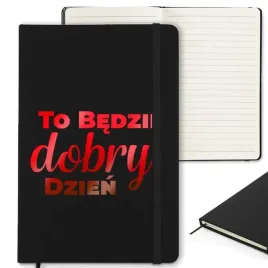 czarny-notes-w-linie-z-gumka-to-bedzie-dobry-dzien-blyszczace-wzory-red
