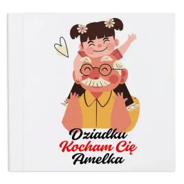 album-tradycyjny-dziadku-kocham-cie-super-prezent-upominek-biale-kartki
