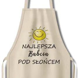 fartuch-bawelniany-bezowy-najlepsza-babcia-pod-sloncem-prezent-wiele-wzorow