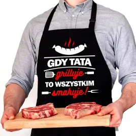 fartuch-czarny-tata-grilluje-prezent-na-dzien-taty