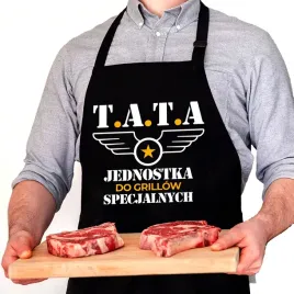 fartuch-czarny-tata-do-grilla-prezent-dzien-taty