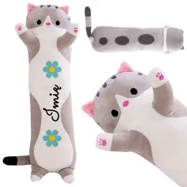 maskotka-szary-kotek-poduszka-personalizowana-70cm