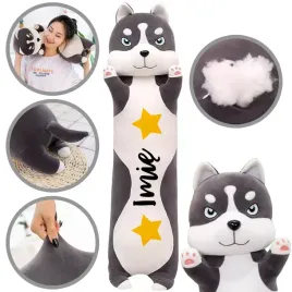 maskotka-piesek-husky-mis-poduszka-imie-wzory