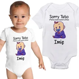 body-dzieciece-biale-sorry-tato-personalizowane-86