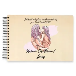 album-drewniany-prezent-kochana-mama-22x31cm-wzory