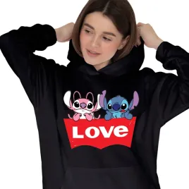 bluza-damska-z-kapturem-czarna-lilo-i-stitch-wz-xl