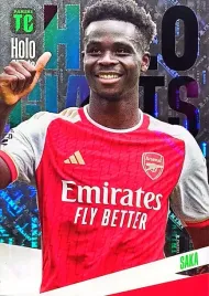 panini-top-class-2024-holo-giants-bukayo-saka