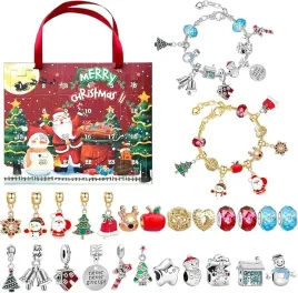 kalendarz-adwentowy-dla-dzieci-24-bransoletka-bizuteria-charms-zawieszki