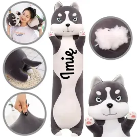 pluszowa-maskotka-piesek-husky-personalizowany